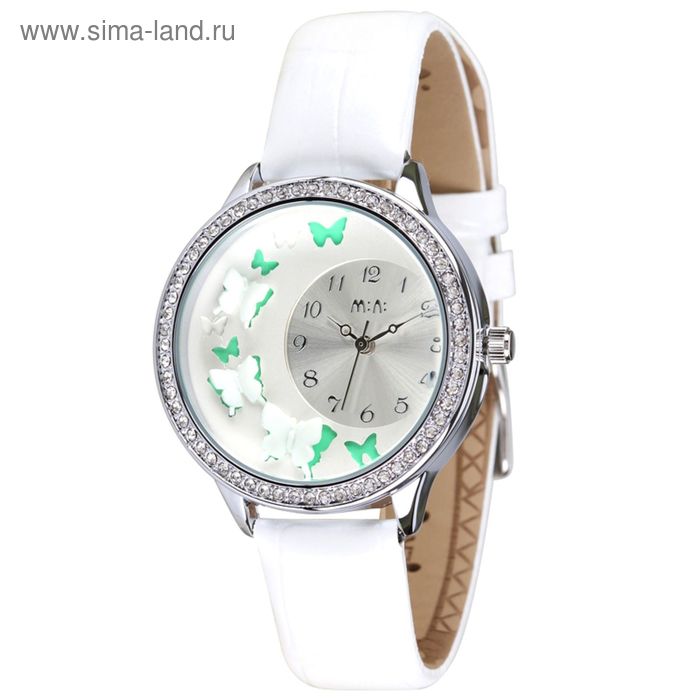 Часы наручные женские Mini Watch MN2043 white - Фото 1