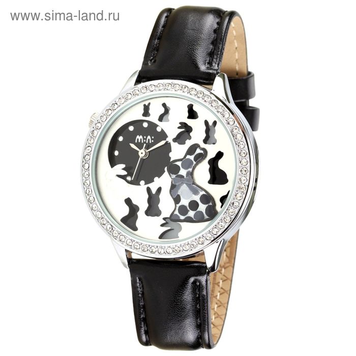 Часы наручные женские Mini Watch MN2040 black - Фото 1