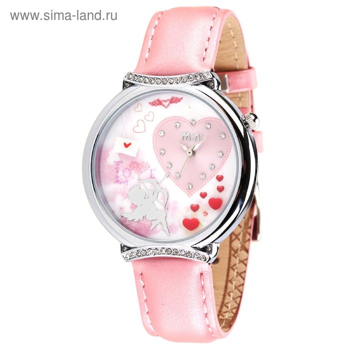 Часы наручные женские Mini Watch MN1417 pink - Фото 1