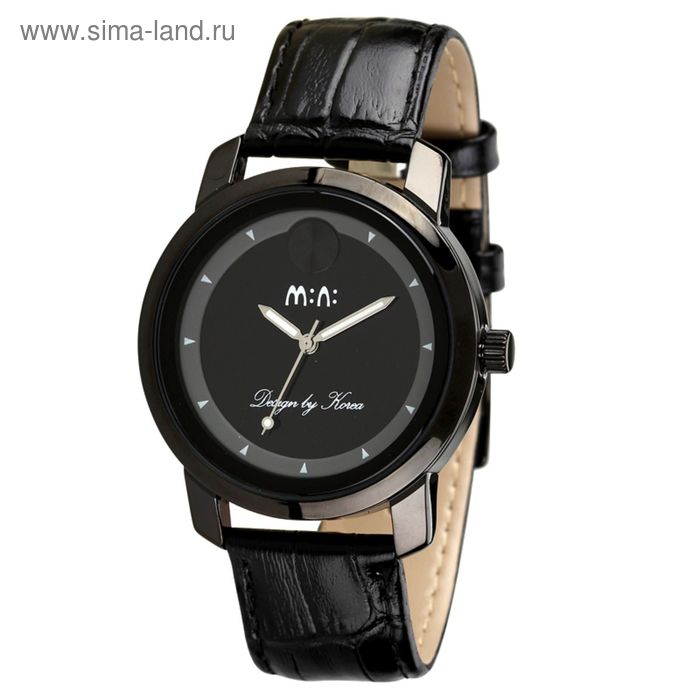 Часы наручные мужские Mini Watch MN2037 black - Фото 1
