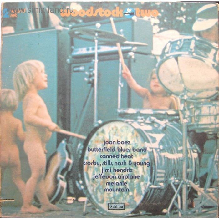 Виниловая пластинка zzzzVarious - Woodstock Two 2LP Rock,Blues - Фото 1
