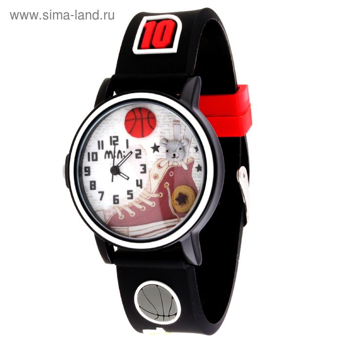 Часы наручные детские Mini Watch MN956 black - Фото 1