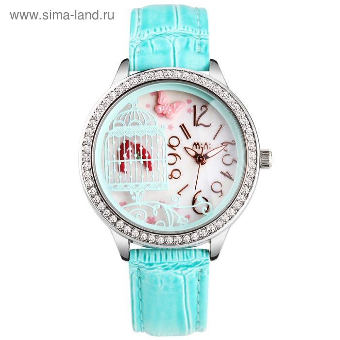 Часы наручные женские Mini Watch MN2008 green - Фото 1