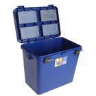 Ящик-М зимний односекционный Helios, цвет синий - Фото 2