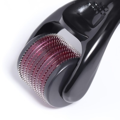 Мезороллер универсальный, 540 игл, 0,3 мм, цвет чёрный