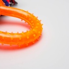 Игрушка канатная, с ручкой, до 115 г, цвет МИКС - фото 67922793