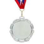 Медаль тематическая 048 "Бодибилдинг", диам 6,5 см Цвет сер - Фото 3