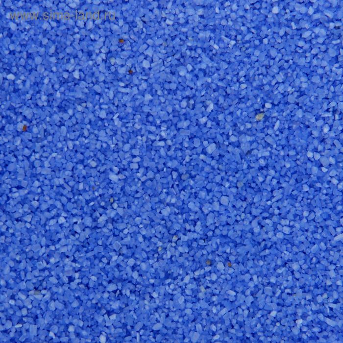 Песок для аквариума, синий, 350 г - Фото 1
