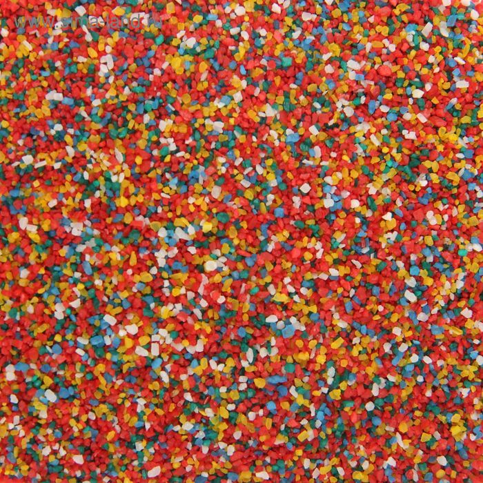 Песок для аквариума, цветной микс №1, 350 г - Фото 1