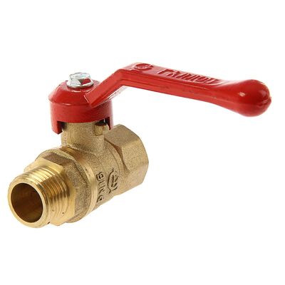 Кран шаровой «ГАЛЛОП» DN-15 221, внутренняя/наружная резьба 1/2", ручка