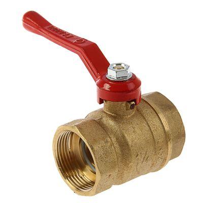 Кран шаровой «ГАЛЛОП» DN-32 220, внутренняя/внутренняя резьба 1 1/4", ручка