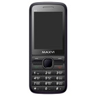 Сотовый телефон Maxvi C11, черный - Фото 1