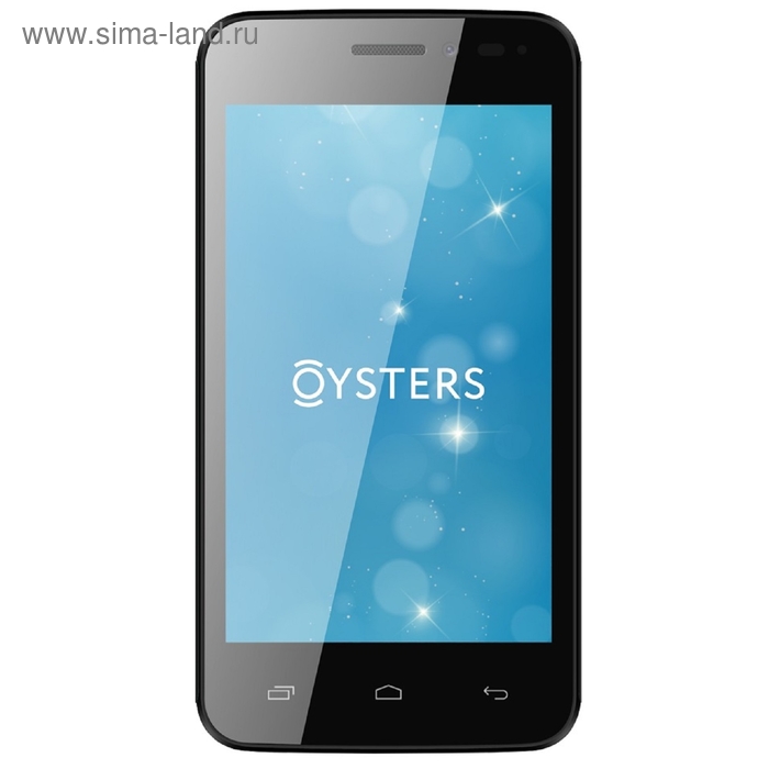 Смартфон Oysters Indian V, черный/красный - Фото 1