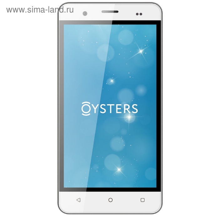 Смартфон Oysters Pacific 4G, серебристый - Фото 1