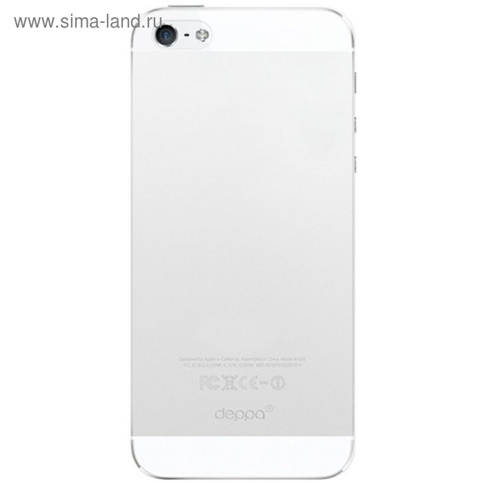 Чехол-крышка Deppa Sky Case iPhone 5/5S/SE прозрачная 0,3 мм - Фото 1