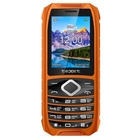 Сотовый телефон Texet TM-508R, черный/оранжевый - Фото 1