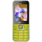 Сотовый телефон Maxvi V5, желтый - Фото 1