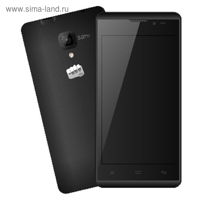 Смартфон Micromax BOLT D333, черный - Фото 1