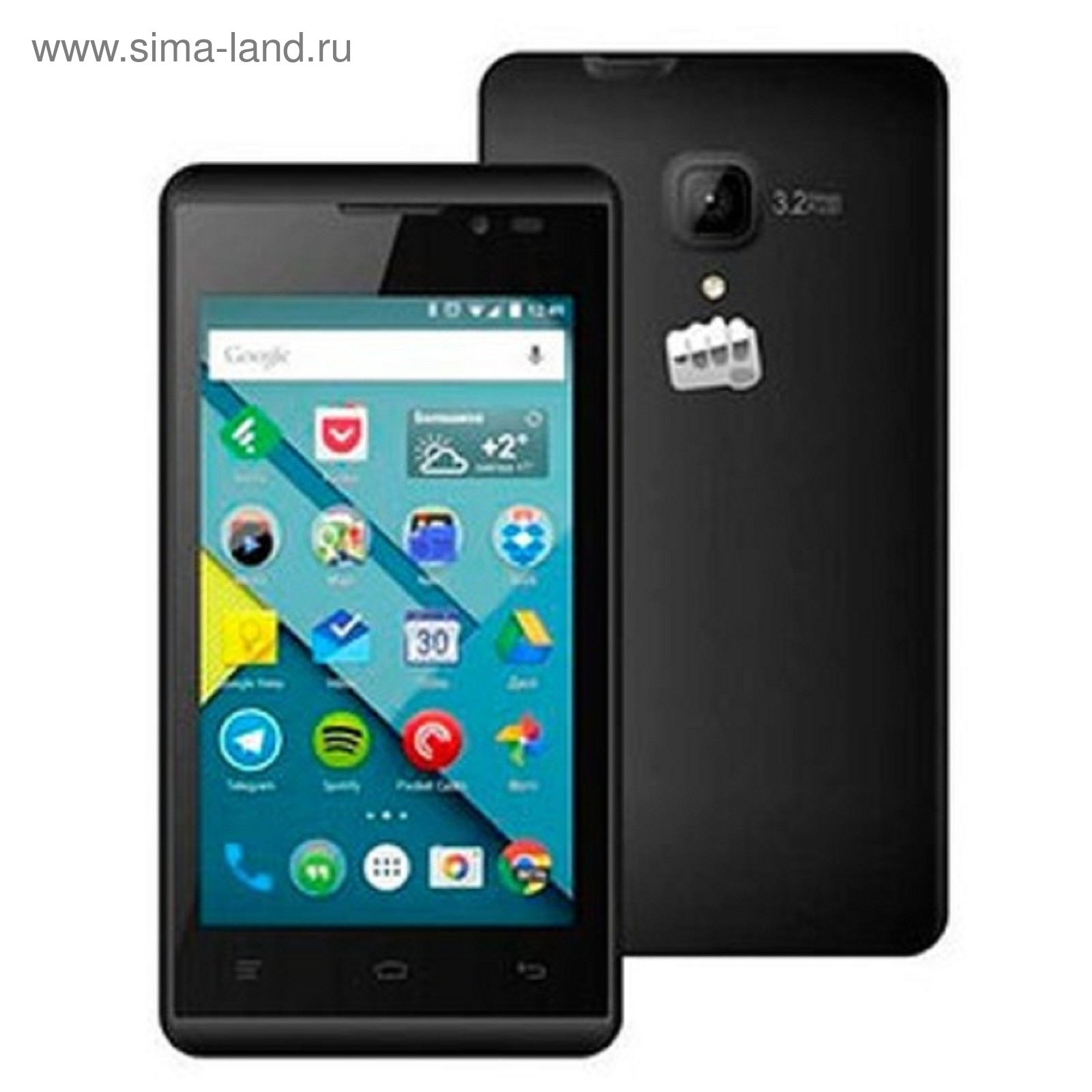 Смартфон Micromax Canvas Magnus Q334, черный (1574972) - Купить по цене от  4 151.40 руб. | Интернет магазин SIMA-LAND.RU