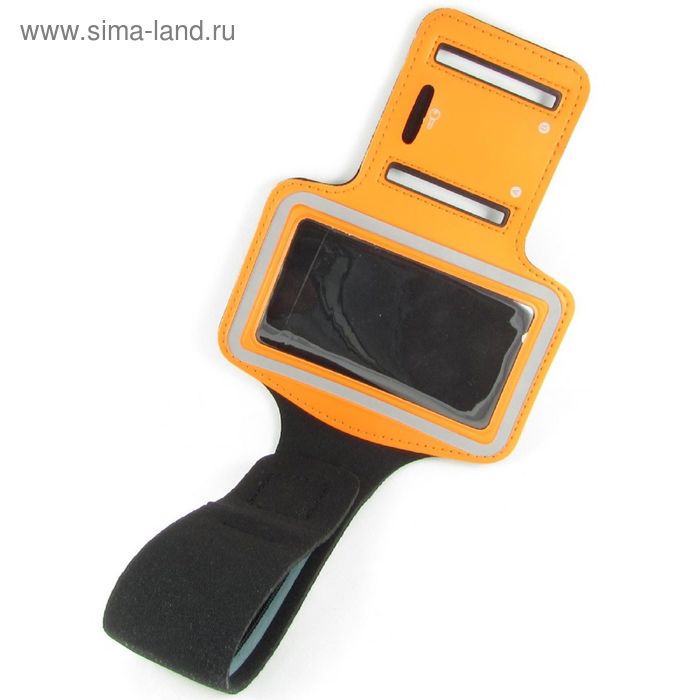 Чехол спортивный на руку iPhone 4/4S, оранжевый - Фото 1