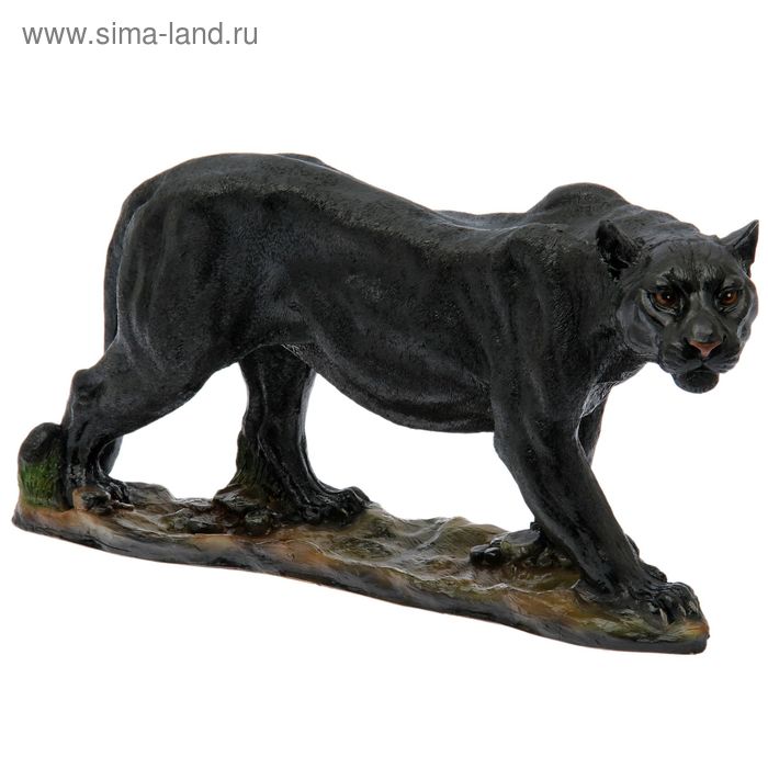 Фигура "Пантера стоя", полистоун 15× 80× 38 см - Фото 1