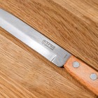 Нож кухонный для овощей «Ретро», лезвие 12,5 см, с деревянной ручкой, цвет бежевый - Фото 3