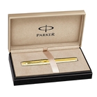Ручка перьевая Parker Premier DeLuxe F562 (S0887930) Chiselling GT (F) - Фото 4