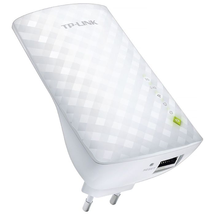 Повторитель беспроводного сигнала TP-Link AC750 (RE200) Wi-Fi - фото 51292780