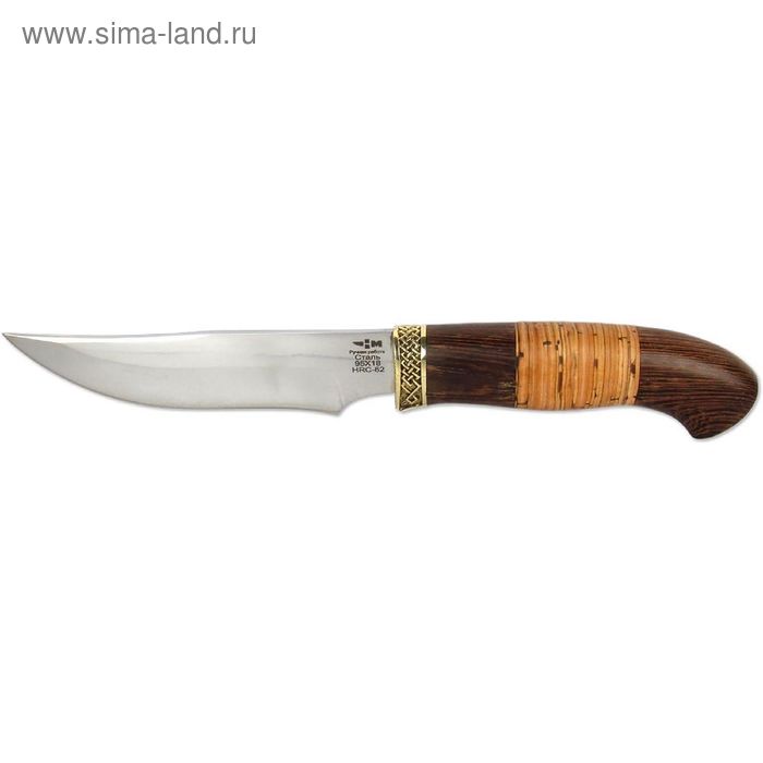 Нож нескладной "Жиган" (2849)к, рукоять-венге/береста, сталь 95х18 - Фото 1