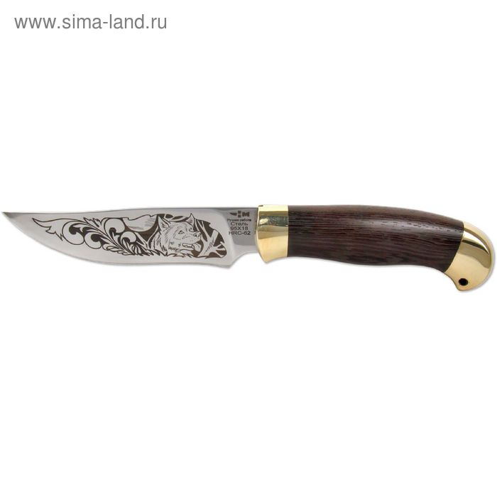 Нож нескладной "Жиган" (7819)к, рукоять-венге, сталь 95х18 - Фото 1
