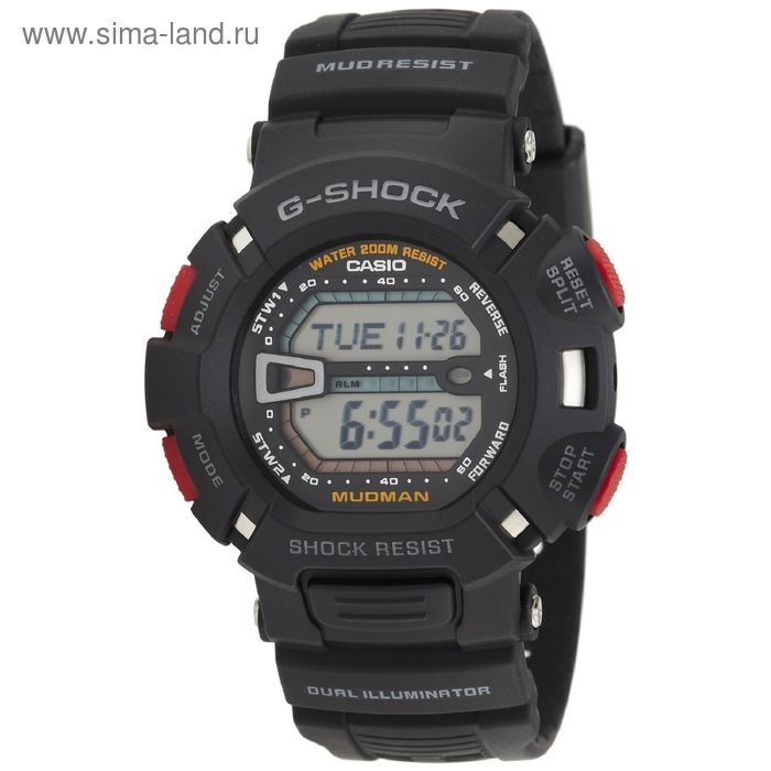 Часы наручные мужские CASIO G-9000-1V - Фото 1