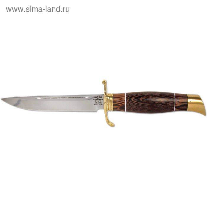 Нож нескладной "НКВД" (8095)к, рукоять-венге, сталь 95х18 - Фото 1