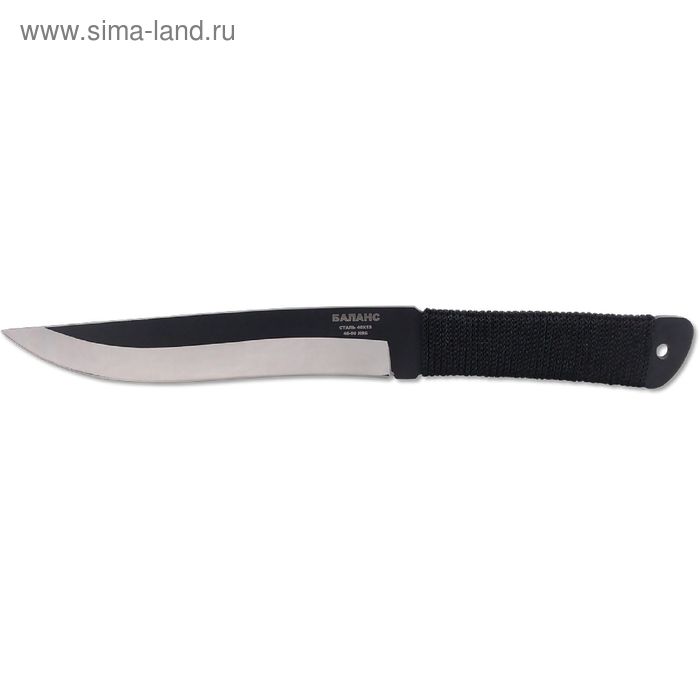 Нож метательный "Баланс" М-112-3, рукоять-капрон, сталь 40х13 - Фото 1