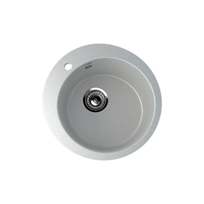 Мойка кухонная Ulgran U405-310, d=495 мм, цвет серый