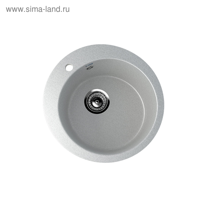 Мойка кухонная Ulgran U405-310, d=495 мм, цвет серый