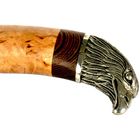 Нож нескладной "Варан" (8016)9хс, рукоять-карельская береза/венге, сталь 9хс - Фото 2