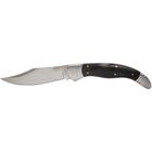 Нож складной "Ножемир" C-158, рукоять-стабилизированное черное дерево, сталь 65х13 - Фото 1