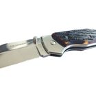 Нож складной "Ножемир" C-163, рукоять-пластик, сталь 65х13 - Фото 3