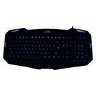 Клавиатура Oklick 730G, игровая, проводная, мембранная, 104 клавиши, USB, черная - Фото 2