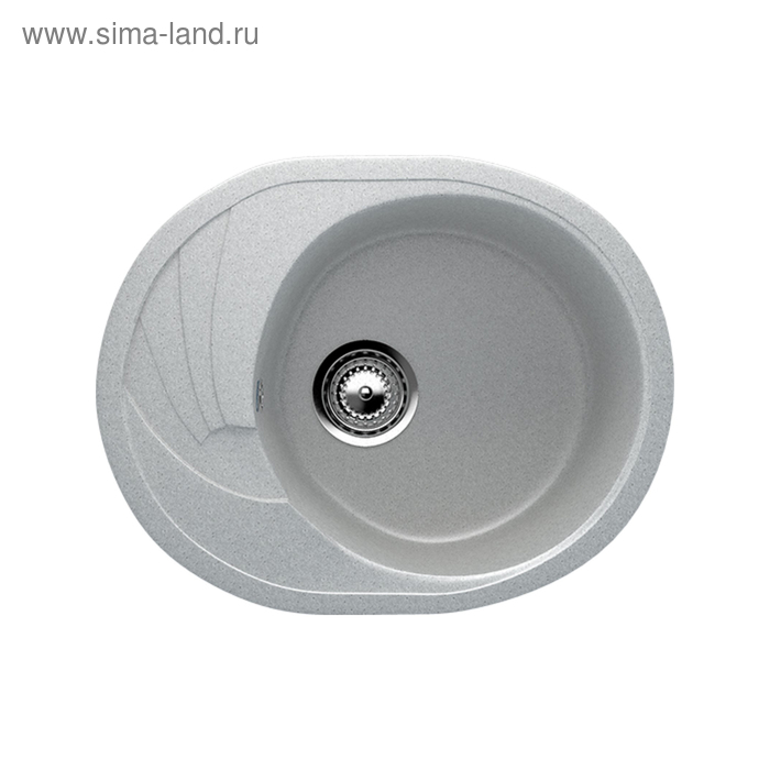 Мойка кухонная Ulgran U403-310, 570х465 мм, цвет серый