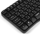 Комплект клавиатура и мышь Rapoo X1800, беспроводной, мембранный, 1000 dpi, USB, черный - Фото 2