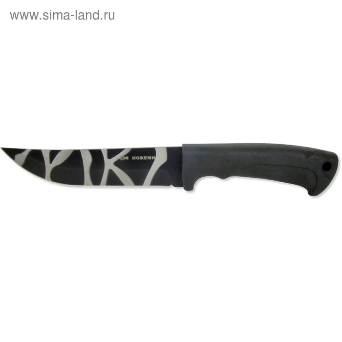 Нож нескладной "Ножемир" H-167К, рукоять-эластрон, сталь 40х13, цвет "камуфляж" - Фото 1