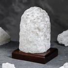 Соляная лампа "Гора средняя", цельный кристалл, 15 см, 1-2 кг - Фото 2
