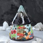 Соляная лампа "Дом гнома", керамическое основание, 25 см, микс - Фото 2