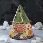 Соляная лампа "Дом гнома", керамическое основание, 25 см, микс - Фото 7
