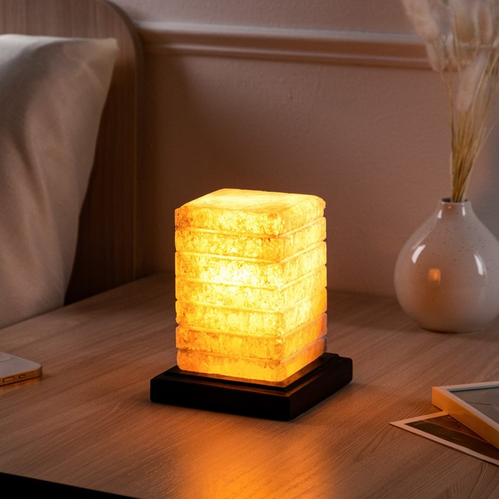 Соляная лампа "Зебра", 15.5 см, 2-3 кг - Фото 1