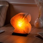 Соляная лампа "Рыбка", цельный кристалл, 15 см, 2-3 кг. - фото 8483285