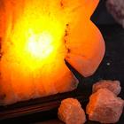 Соляная лампа "Рыбка", цельный кристалл, 22 см, 3-4 кг - Фото 4