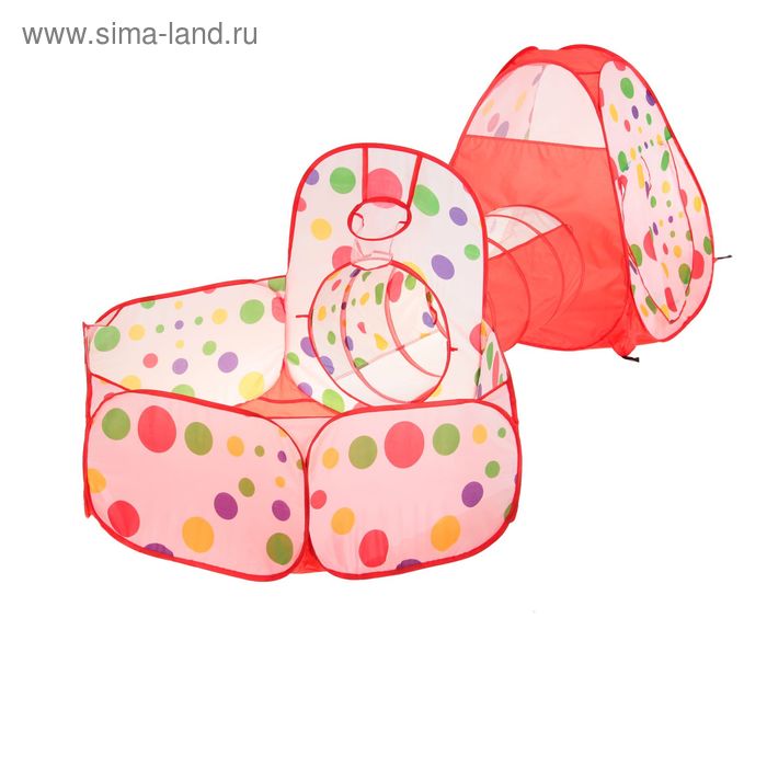 Палатка детская игровая с бассейном для шариков «Восторг» - Фото 1