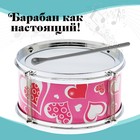 Детский музыкальный инструмент «Барабан: Ритм», МИКС - Фото 3